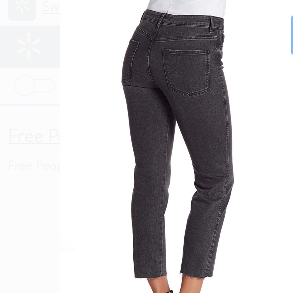 Free People Women’s Clean Girlfriend Jeans - Picture 3 of 11